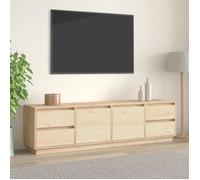 Vidaxl Meuble Tv 176x37x47,5 Cm Bois De Pin Massif Multicolore