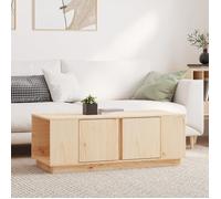 814429 vidaXL Table basse 110x50x40 cm Bois massif de pin
