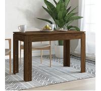 Vidaxl Table À Dîner Chêne Marron 120x60x76 Cm Bois D'ingénierie Marron