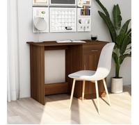 vidaXL Bureau Chêne marron 100x50x76 cm Bois d'ingénierie