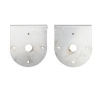81560 Lot de 2 supports de montage pour feux de bus en acier inoxydable pour un alignement constant de la lampe et une performance résistante aux vibrations