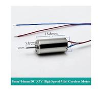 816 8mm*16mm Coreless electronic starter DC 3.7V 55000RPM High Speed Strong NdFeB Magnetic Hollow Cup electronic starter 1mm Diameter Shaft ICXLPMC