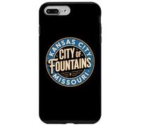 816 est la Ville des fontaines | Vintage Kansas City Missouri Coque pour iPhone 7 Plus/8 Plus