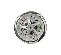 (817) Volant de commande à distance en métal compatible avec les télécommandes Futaba 3PV NB4 et MT4