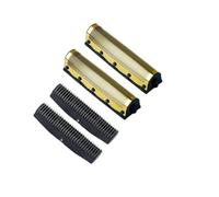 8173-700 Remplacement Du Rasoir À Feuille D'or En Titane, Ensemble De Têtes De Lame Nettes, Série Vanish Shaver, Compatible Avec La Série Wahl 5 Star(Set B 8173)