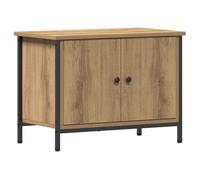 [8173127]Meuble TV/HIFI - Banc TV - Meuble Télé - chêne artisanal 60x35x45cm Bois d'ingénierie,Poids:12.32 Kg