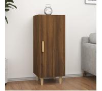Vidaxl Buffet Chêne Marron 34,5x34x90 Cm Bois D'ingénierie Multicolore