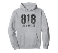 818 Los Angeles, Californie, Design de Souvenirs Sweat à Capuche
