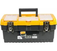 [818101] Boîte à outils, polypropylène, avec plateau porte-outils amovible