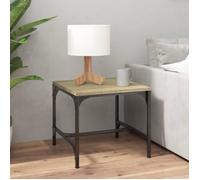819398 vidaXL Table basse Chêne sonoma 50x50x35 cm Bois d'ingénierie