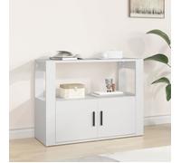 819452 vidaXL Buffet Blanc 80x30x60 cm Bois d'ingénierie
