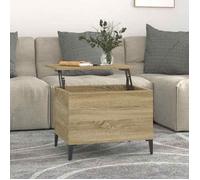 819575 vidaXL Table basse Chêne sonoma 60x44,5x45 cm Bois d'ingénierie