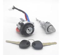 81970-3XA00 Ensemble Complet : contacteur d'allumage, Barillet de Serrure de Porte Avant Gauche (conducteur) avec 2 clés