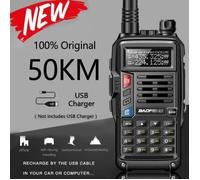 81f6f4 2021 NOUVEAU UV-S9 Plus Puissant Talkie-walkie Radio Émetteur-Récepteur 10W 50 KM Longue Portée Portable Pour black Euro -X