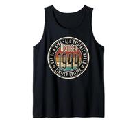 81st Birthday Vintage Octobre 1944 Retro Limited Edition Débardeur