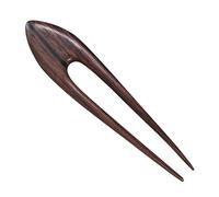 81stgeneration Femmes Bois Marron Épingle à Cheveux Style Vintage Lisse