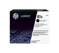 HP 81X toner LaserJet noir authentique grande capacité