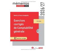 82 Exercices corrigés de comptabilité générale: PCG 2026