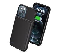[8200mAh] Coque de batterie pour iPhone 12 Pro Max, nouvelle mise à niveau haute capacité, coque de charge de batterie étendue rechargeable, coque de protection portable intelligente pour iPhone 12