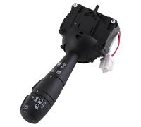 8201167992 Commutateur de colonne de direction Commutateur de clignotant Compatible pour Renault Captur Clio 4 Trafic Twingo 3 Colonne de direction Clignotant avec fonction feu antibrouillard arrière