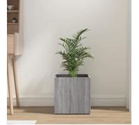 820500 vidaXL Jardinière Sonoma gris 40x40x40 cm Bois d'ingénierie