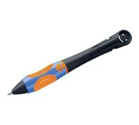 Pelikan Griffix 821087 Crayon pour droitier, noir fluo, 1 pièce dans une boîte pliante