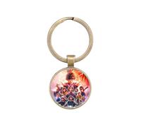 (8213) Porte-clés de collection Stranger Things Gemme du temps lumineuse de style dessin animé