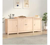 821492 vidaXL Buffet 164x37x68 cm Bois massif de pin