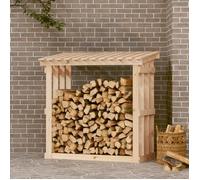 822427 vidaXL Support pour bois de chauffage 108x64 5x109 cm Bois de pin