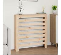 vidaXL Cache-radiateur 822591 en bois massif de pin 79,5x19x84 cm