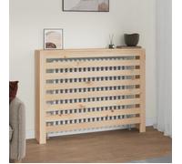 vidaXL Cache-radiateur design de flux d'air thermique & étagère 108,5x19x84 cm Bois massif pin