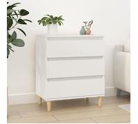 823040 vidaXL Buffet Blanc 60x35x70 cm Bois d'ingénierie