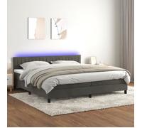 Vidaxl Lit Coulissant Gris 2x(90x200) Cm Bois De Pin Massif Marron