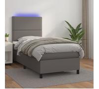 vidaXL Lit coulissant 823400 Blanc 2x(100x200) cm Bois de pin massif