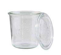 [82346] APS Bocal Weck avec couvercle, 370 ml, set de 3