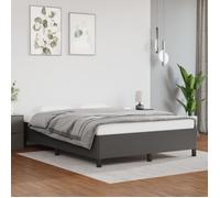 823475 vidaXL Cadre de lit Blanc 120x190 cm Bois pin massif Petit Double