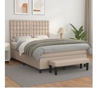 Vidaxl Cadre De Lit Gris 120x190 Cm Bois Pin Massif Petit Double Marron