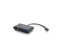 82406 hub & concentrateur USB 3.2 Gen 1 (3.1 Gen 1) Type-C 5000 Mbit/s Noir