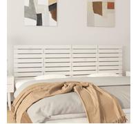 824749 vidaXL Tête de lit murale Blanc 166x3x63 cm Bois massif de pin