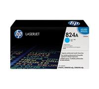 824A - Cyan - original - kit tambour - pour Color LaserJet CM6040, CM6040f, CM6049f, CP6015de, CP6015dn, CP6015n, CP6015x, CP6015xh