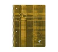 Clairefontaine Cahier spiralé 8252C trié par couleur DIN A4 quadrillé Nombre de pages: 80