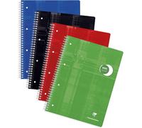 8253c Un Dot Book Cahier À Spirale Perforé - A4+ 22,5x29,7 Cm - 160 Pages Dot - Papier Blanc 90 G - Couverture Carte Pelliculée Couleur Aléatoire[Z251]