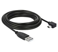 82684 Câble USB 2.0 Plaqué Or 5m Noir 24AWG,28AWG 480Mbps DELOCK