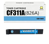 826A / CF310A CF311A CF312A CF313A Cartouche de Toner de Remplacement Compatible pour HP - pour M855xh M855dh M855x,cy