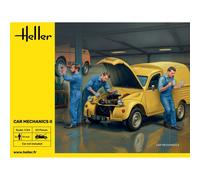[82756] Heller Figurine Maquette 3 Mécanicien Auto II 1:24