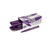 [8289811] BIC Boîte de 12 feutres de coloriage KIDS VISACOLOR XL Pte large Bl...