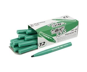 [8289851] BIC Boîte de 12 feutres de coloriage KIDS VISACOLOR XL Pte large Bl...