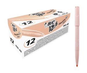 [8289901] BIC Boîte de 12 feutres de coloriage KIDS VISACOLOR XL Pointe large...