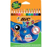 [829735-3] BIC Lot de 3 Etuis carton de 12 crayons de couleur ECO KIDS EVOLUT...