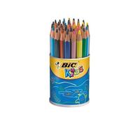 [829736] BIC Pot de 48 crayons de couleur ECO KIDS EVOLUTION TRIANGLE 12 Coul...